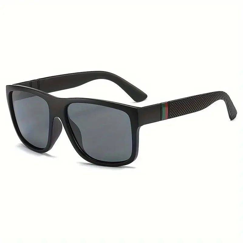 Classic square polarized sunglasses