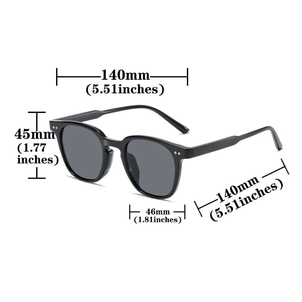 Small Vintage Square Sunglasses