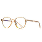 VICKY Oval Frame Glasses – Minimal Retro Design