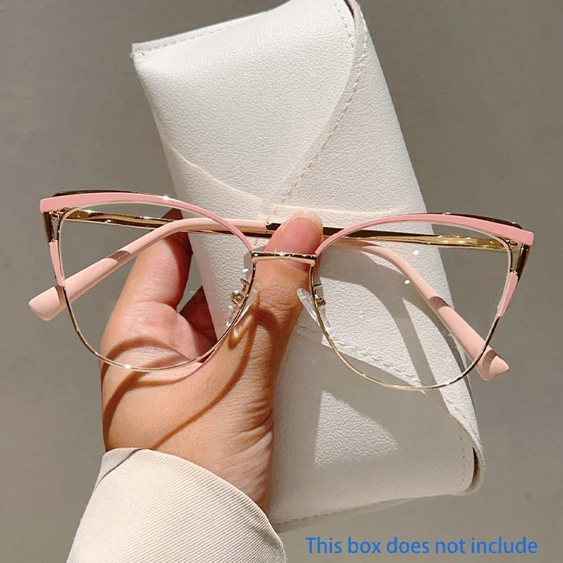 GM LUMIAS Oversized Cat Eye Glasses Women New Fashion