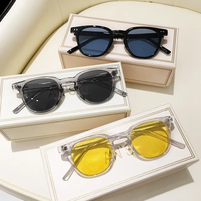 Small Vintage Square Sunglasses