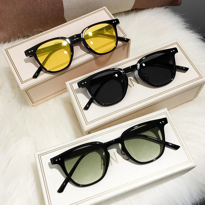 Small Vintage Square Sunglasses