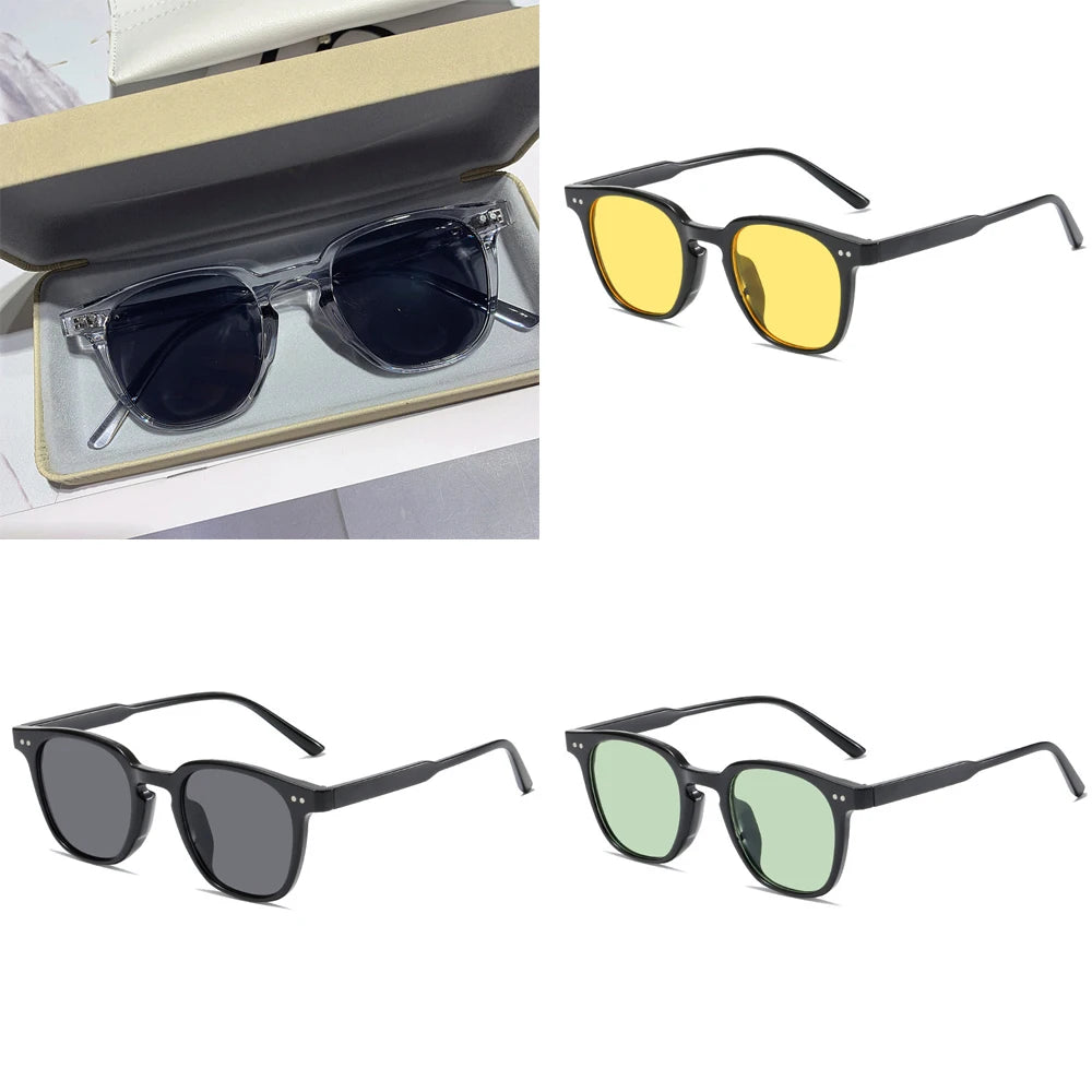 Small Vintage Square Sunglasses