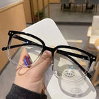 Light Frame Anti Blue Glasses Optical Glasses Women