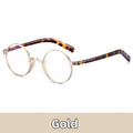 Retro Round Titanium Glasses – Lightweight Everyday Style