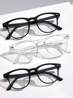 Contemporary Square Glasses – Clean Unisex Design
