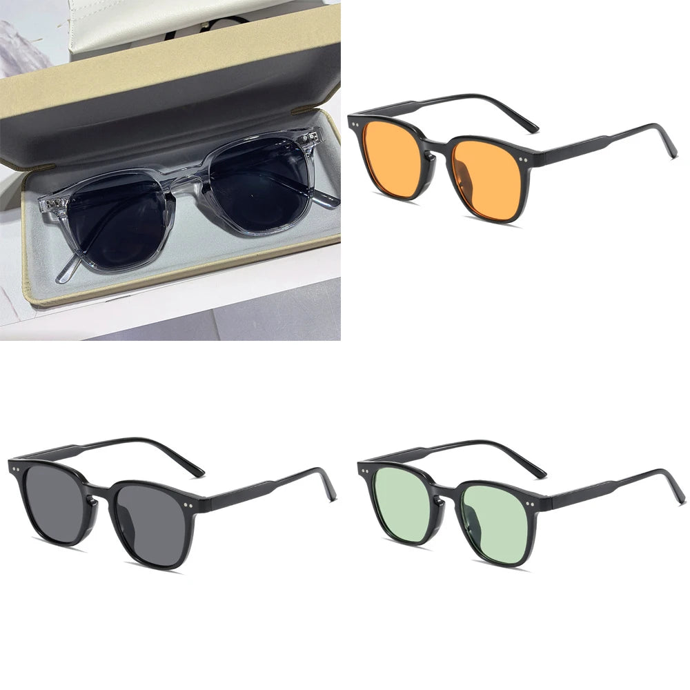 Small Vintage Square Sunglasses